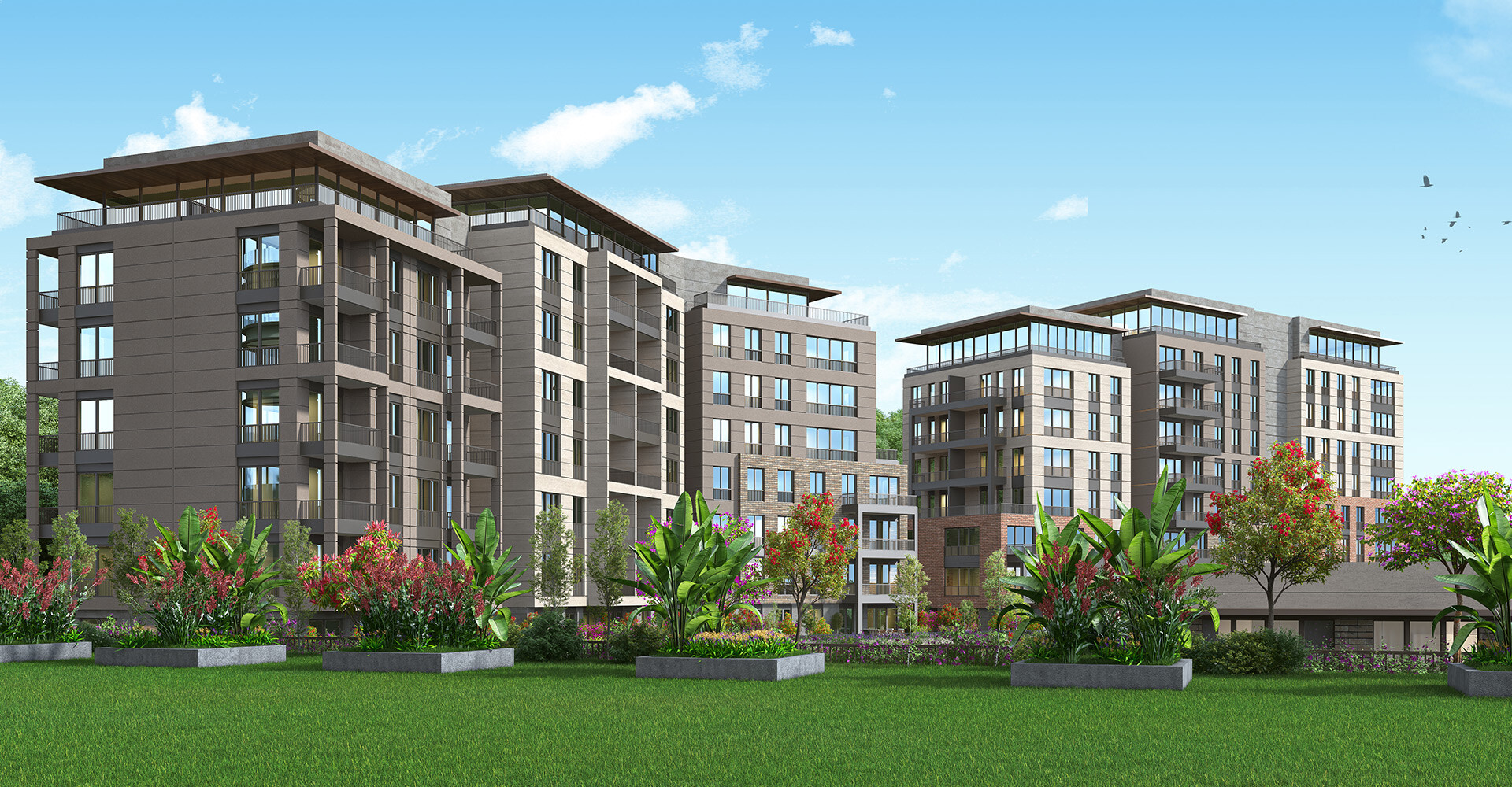 ISTH 652 Luxury apartments for sale with Belgrad view in Maslak