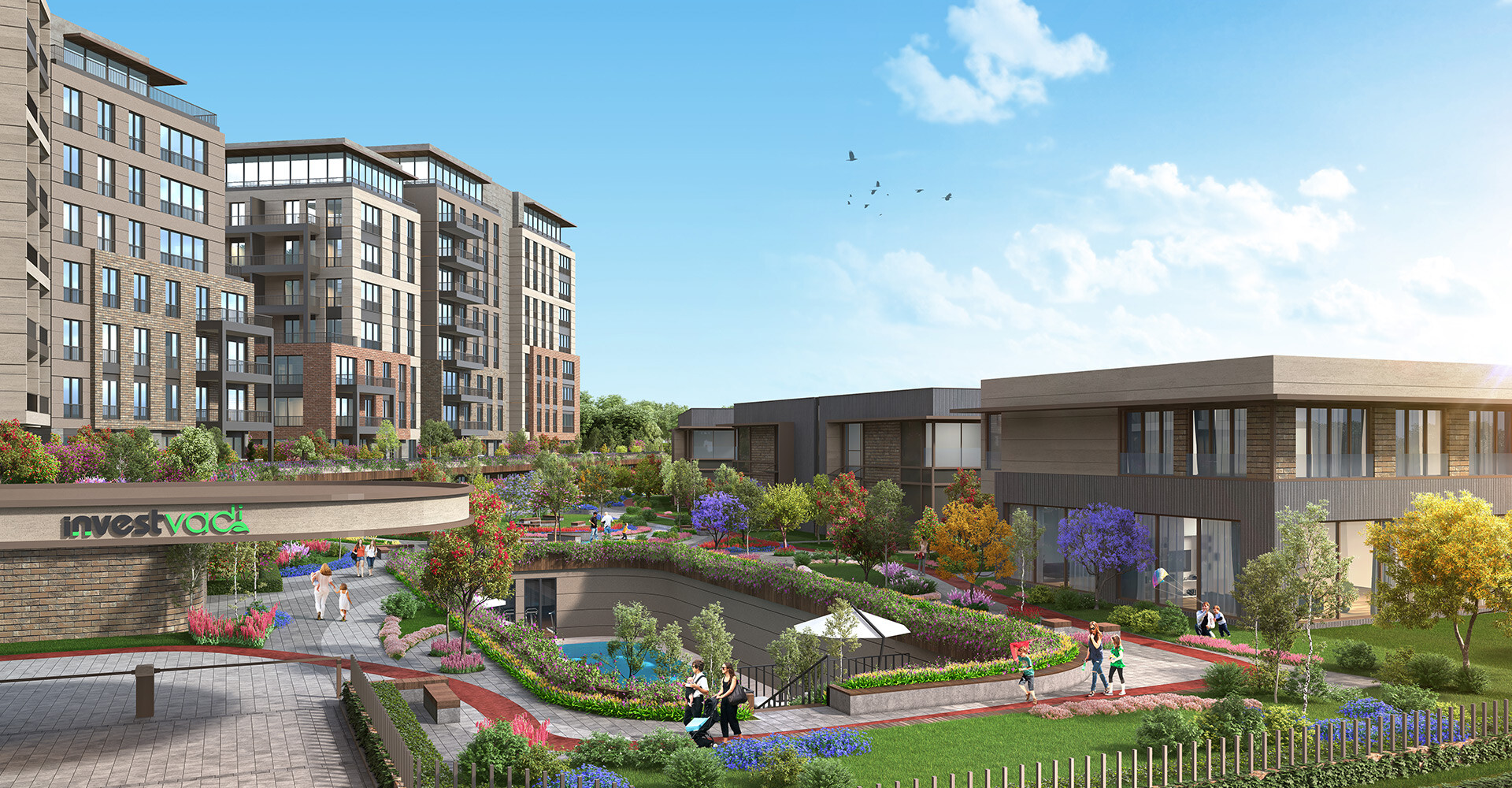 ISTH 652 Luxury apartments for sale with Belgrad view in Maslak