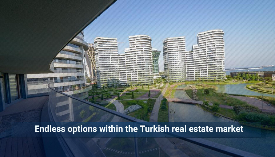 Endless options within the Turkish real estate market Istanbul Properties For Sale +20,000