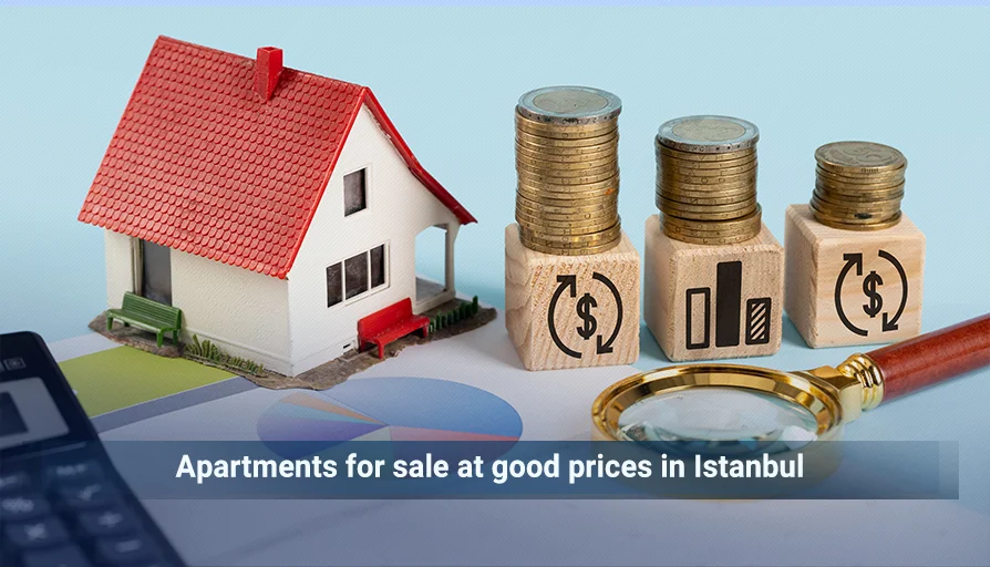 Apartments for sale at good prices in Istanbul Istanbul Properties For Sale +20,000